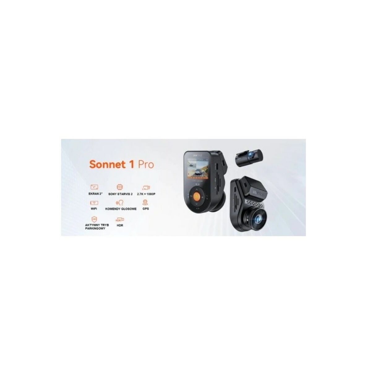 Αθλητική Κάμερα για Αυτοκίνητο Vantrue S1 PRO Sonnet Αθλητική Κάμερα για Αυτοκίνητο Vantrue S1 PRO Sonnet