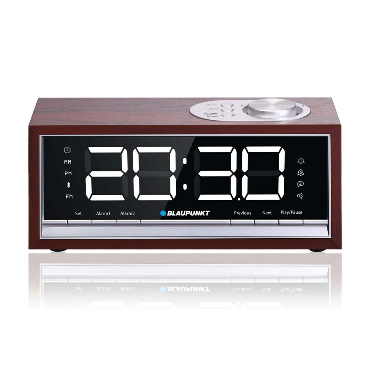 Ξυπνητήρι Blaupunkt CR60BT Μαύρο Αργυρό Όχι Ξυπνητήρι Blaupunkt CR60BT Μαύρο Αργυρό Όχι