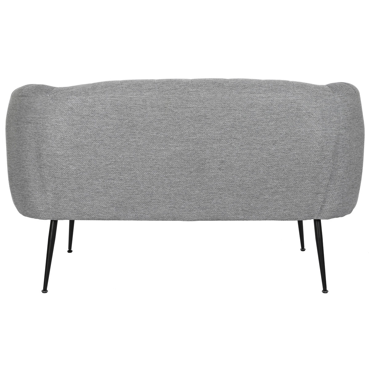 Καναπές DKD Home Decor Μαύρο Γκρι Αφρός Ξύλο Μέταλλο Βελούδο Scandi 129 x 75 x 73 cm Καναπές DKD Home Decor Μαύρο Γκρι Αφρός Ξύλο Μέταλλο Βελούδο Scandi 129 x 75 x 73 cm