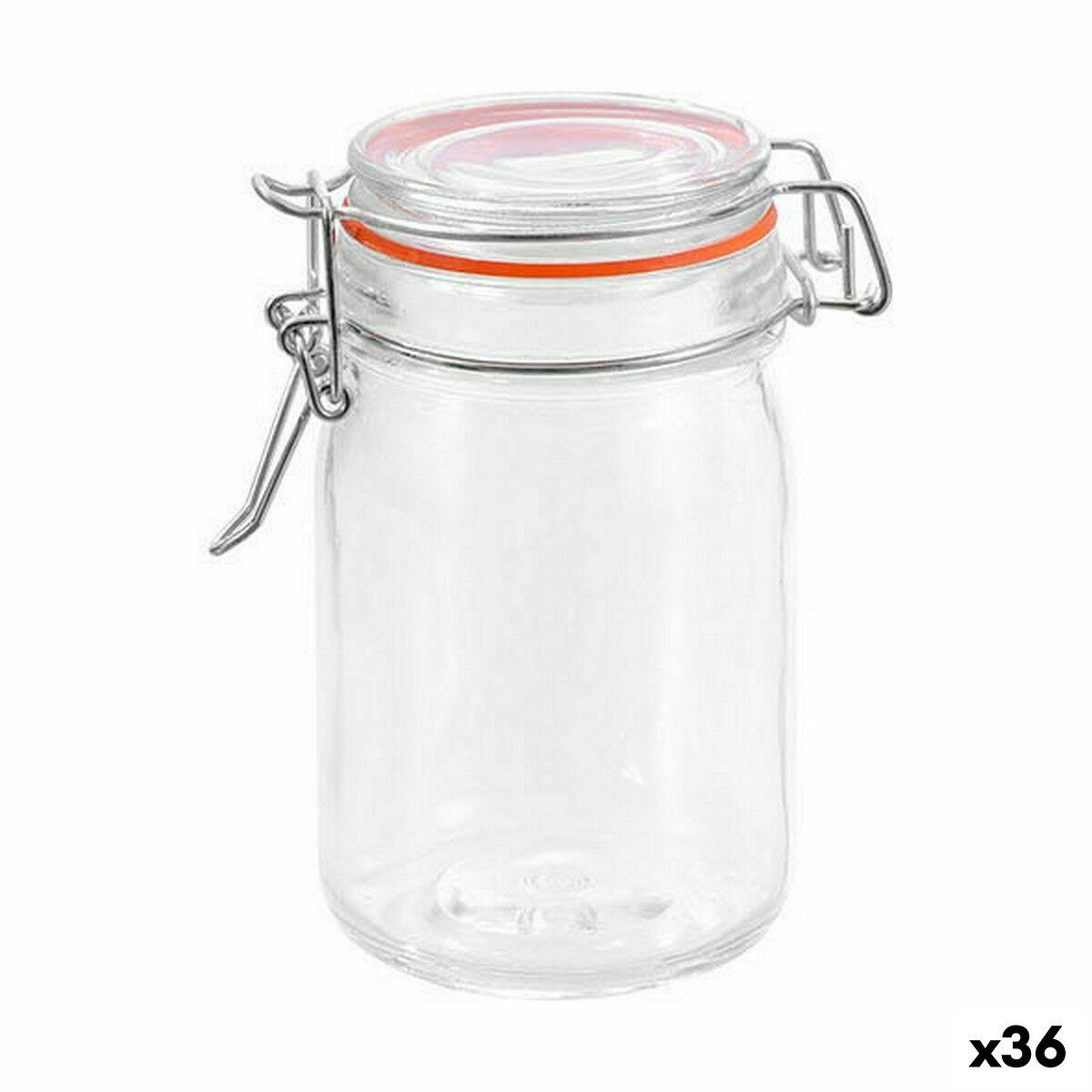 Βάζο La Mediterránea Αεροστεγές Γυαλί 250 ml (36 Μονάδες) Βάζο La Mediterránea Αεροστεγές Γυαλί 250 ml (36 Μονάδες)