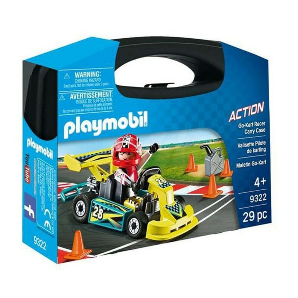 Playset City Action Go Kart Playmobil 9322 - Action - Karting Pilot Case (29 pcs) Playset City Action Go Kart Playmobil 9322 - Action - Karting Pilot Case (29 pcs)