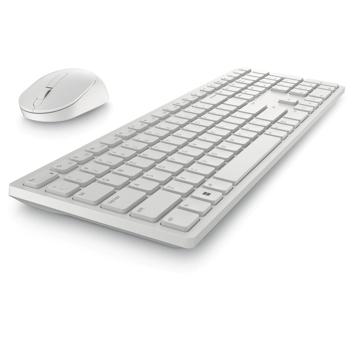 Ασύρματο Πληκτρολόγιο και Ποντίκι Dell KM5221W-WH Λευκό Qwerty US Ασύρματο Πληκτρολόγιο και Ποντίκι Dell KM5221W-WH Λευκό Qwerty US