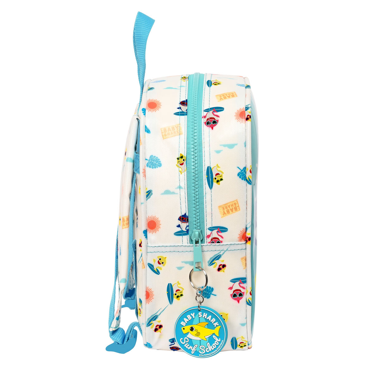 Παιδική Τσάντα Baby Shark Surfing Μπλε Λευκό 22 x 27 x 10 cm Παιδική Τσάντα Baby Shark Surfing Μπλε Λευκό 22 x 27 x 10 cm
