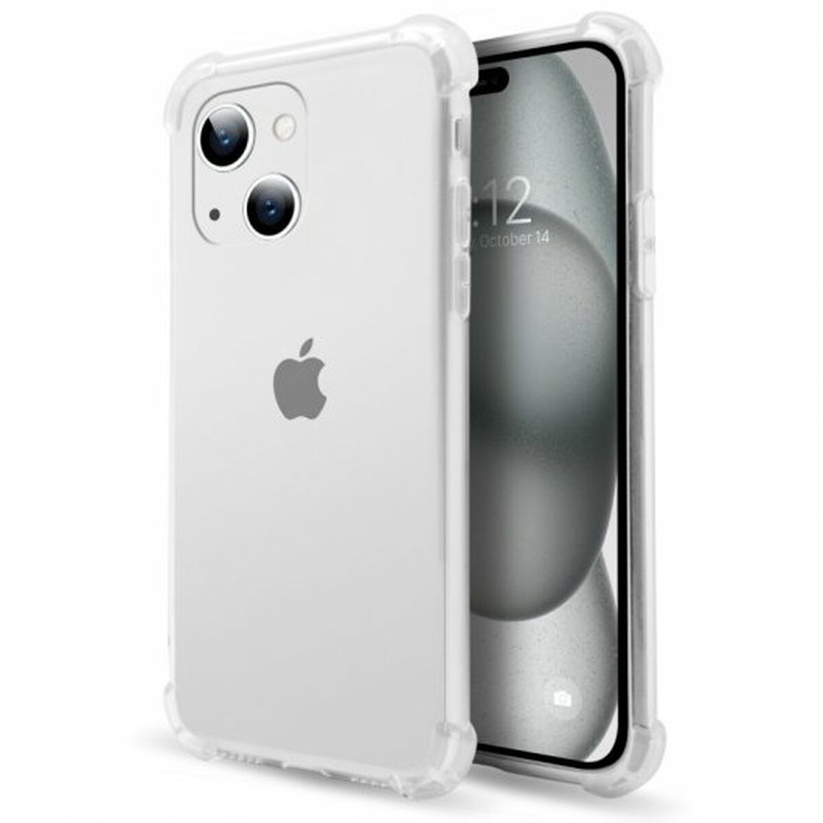 Κάλυμμα Κινητού PcCom iPhone 15 Διαφανές Apple Κάλυμμα Κινητού PcCom iPhone 15 Διαφανές Apple