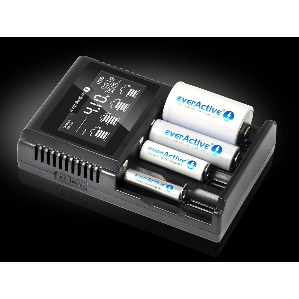 Φορτιστής Μπαταρίας EverActive UC-4000 Φορτιστής Μπαταρίας EverActive UC-4000