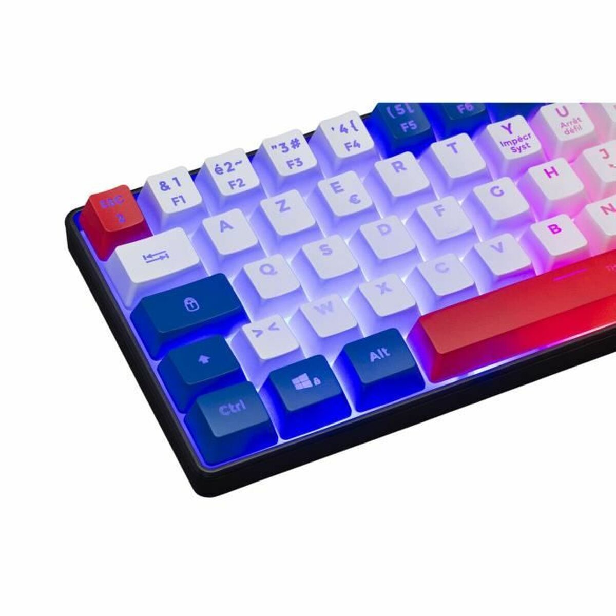 Bluetooth Πληκτρολόγιο The G-Lab KEYZ-HYDRO-BWR/FR Azerty γαλλικά Bluetooth Πληκτρολόγιο The G-Lab KEYZ-HYDRO-BWR/FR Azerty γαλλικά