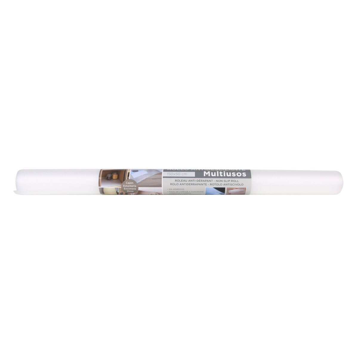 Roll of Anti-Slip Material Confortime Διαφανές 50 x 150 cm Πολλαπλών χρήσεων Roll of Anti-Slip Material Confortime Διαφανές 50 x 150 cm Πολλαπλών χρήσεων