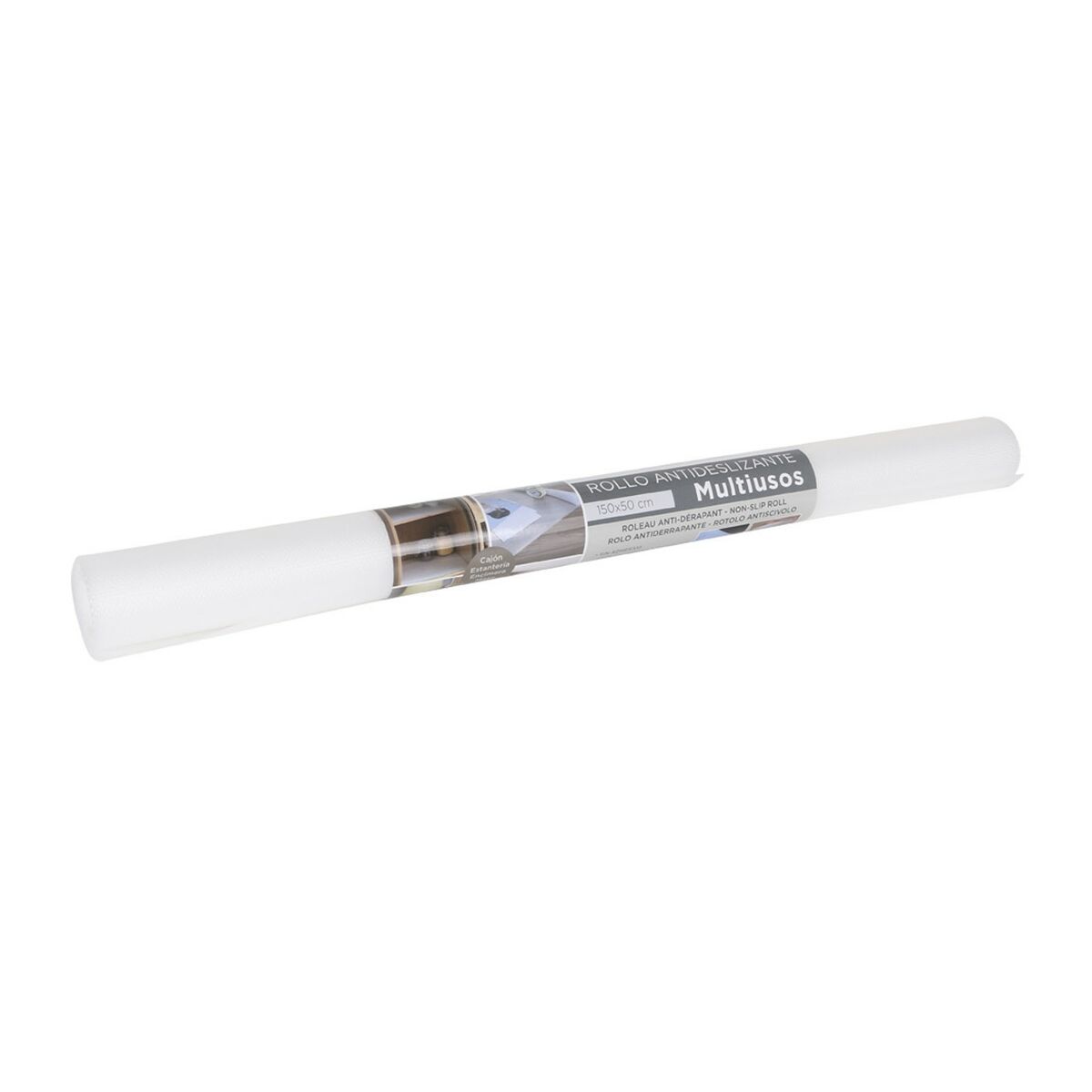 Roll of Anti-Slip Material Confortime Διαφανές 50 x 150 cm Πολλαπλών χρήσεων Roll of Anti-Slip Material Confortime Διαφανές 50 x 150 cm Πολλαπλών χρήσεων