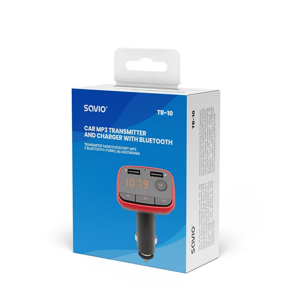 MP3 Player και FM Πομπός για το Αυτοκίνητο Savio SAVTR-10 MP3 Player και FM Πομπός για το Αυτοκίνητο Savio SAVTR-10