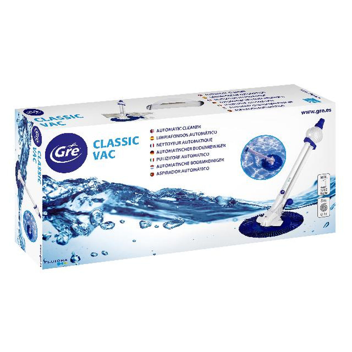 Αυτόματα καθαριστικά πισίνας Gre Classic Vac 19001 Αυτόματα καθαριστικά πισίνας Gre Classic Vac 19001