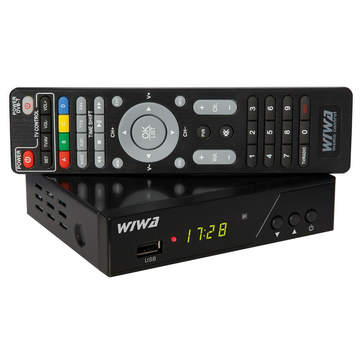 Δέκτης TDT Wiwa TUNER DVB-T/T2 H.265 PRO Δέκτης TDT Wiwa TUNER DVB-T/T2 H.265 PRO