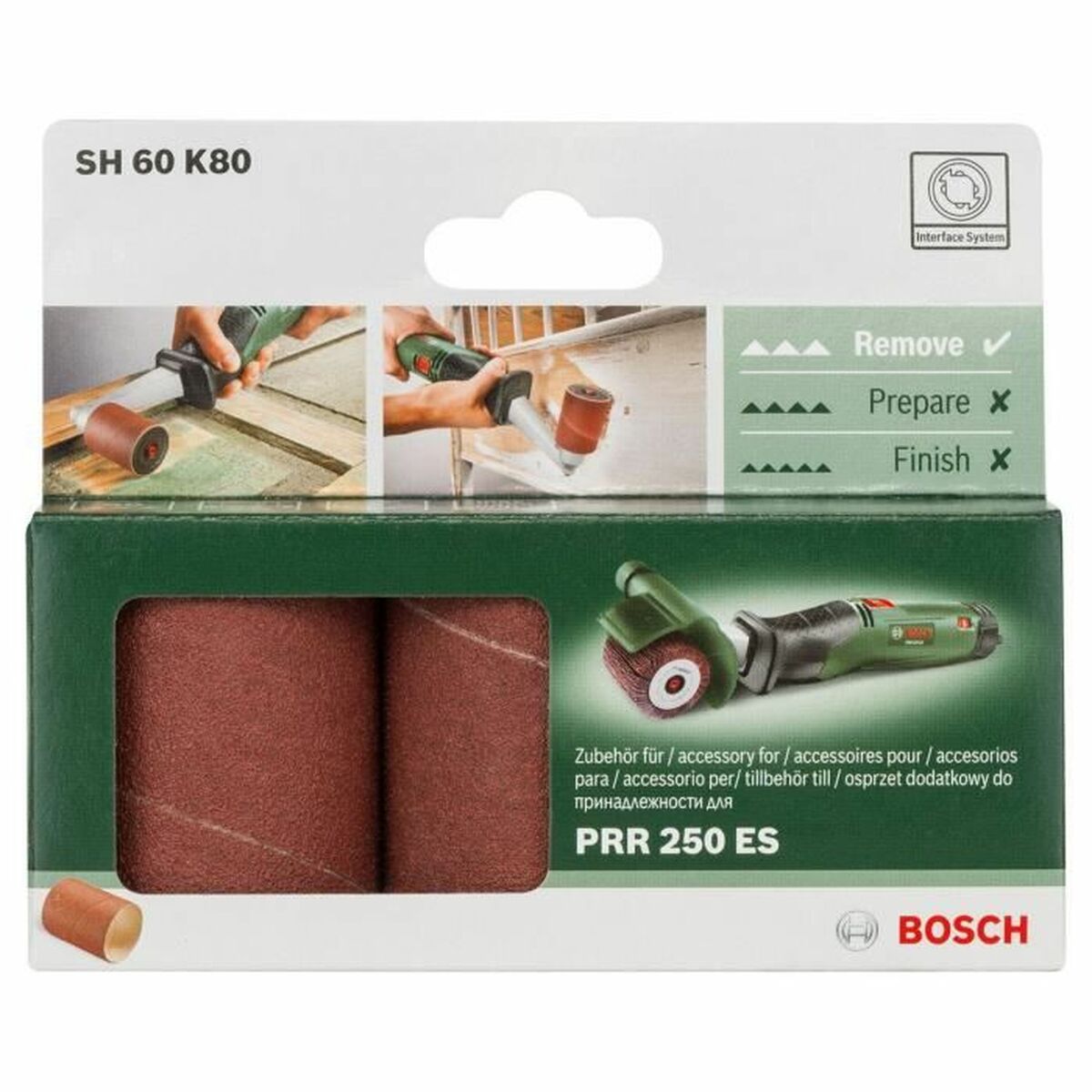 Belt sandpaper BOSCH 1600A0014P Texoro 60 mm 80 g (3 Μονάδες) Belt sandpaper BOSCH 1600A0014P Texoro 60 mm 80 g (3 Μονάδες)