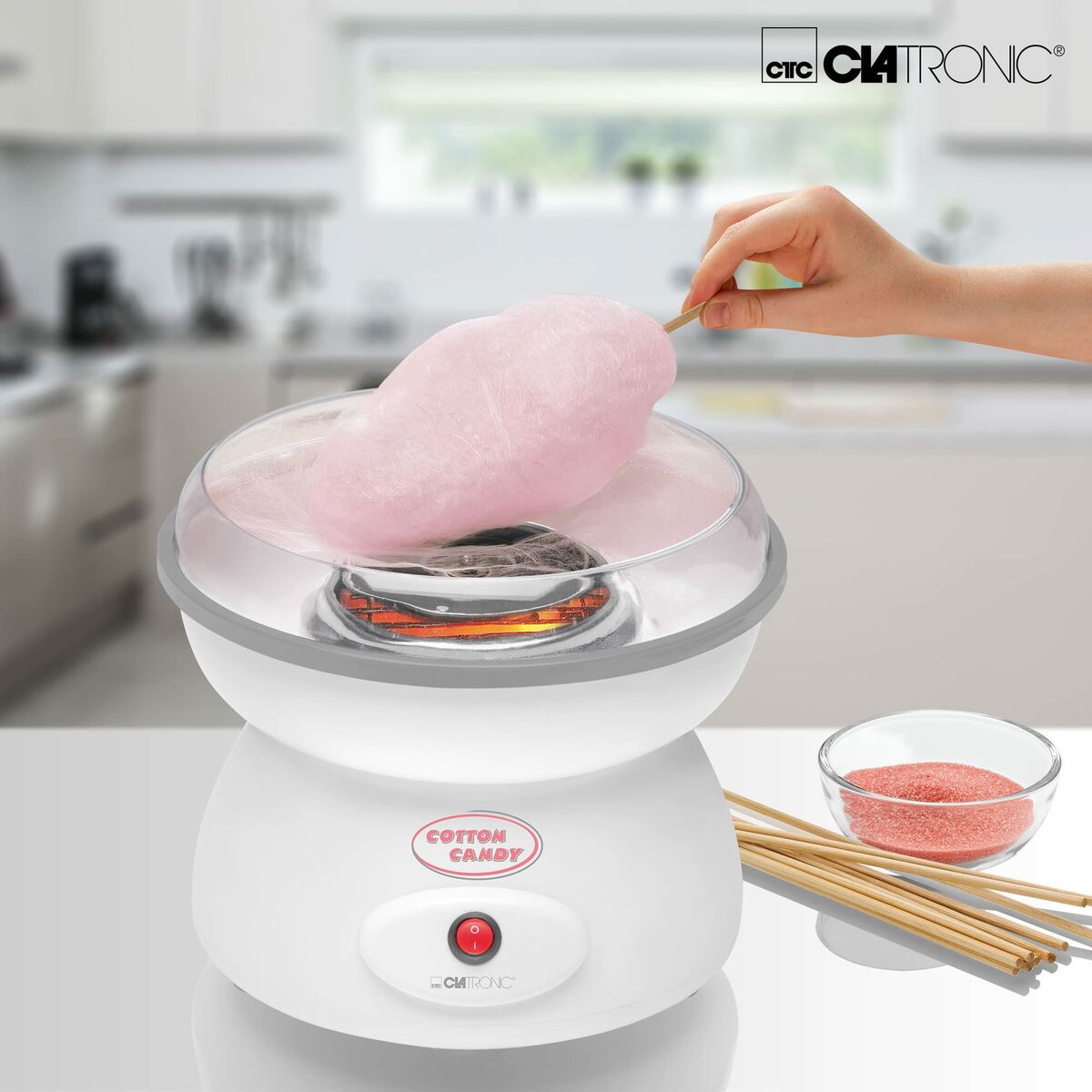 Μηχανή Μαλλί της Γριάς Clatronic ZWM 3478 Μηχανή Μαλλί της Γριάς Clatronic ZWM 3478
