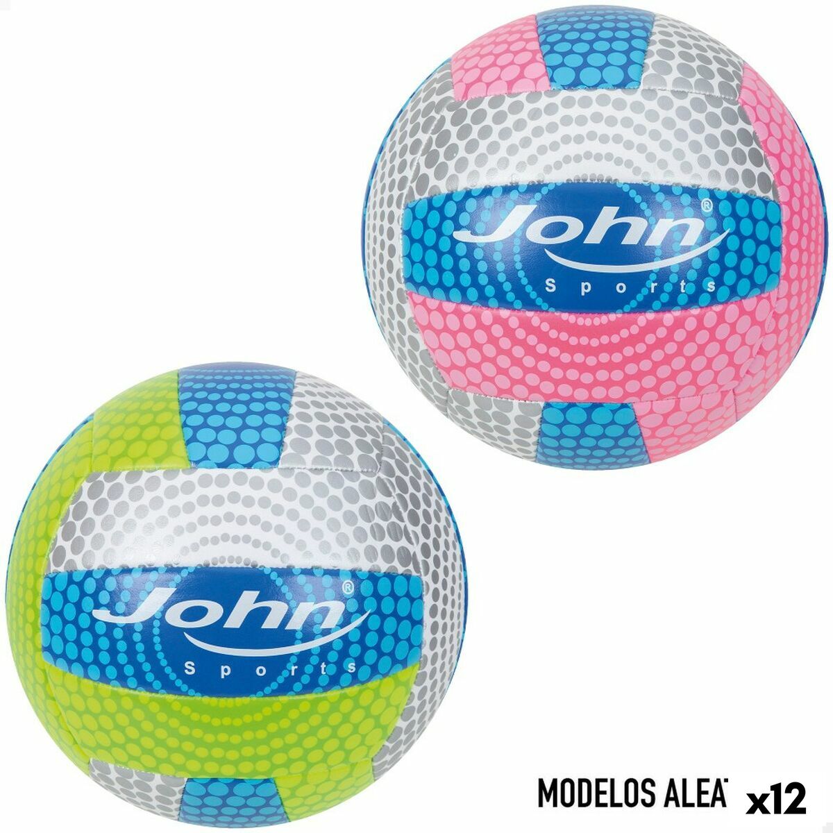Mπάλα Βόλεϊ John Sports 5 Ø 22 cm (12 Μονάδες) Mπάλα Βόλεϊ John Sports 5 Ø 22 cm (12 Μονάδες)