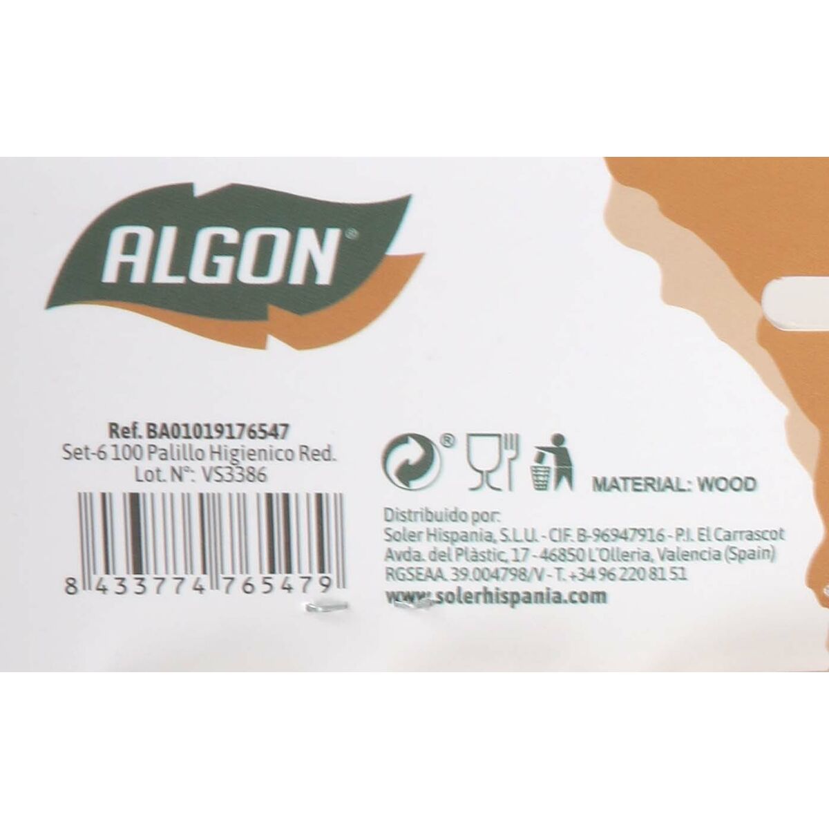 Οδοντογλυφίδες Algon Ξύλο 600 Τεμάχια (x18) Οδοντογλυφίδες Algon Ξύλο 600 Τεμάχια (x18)