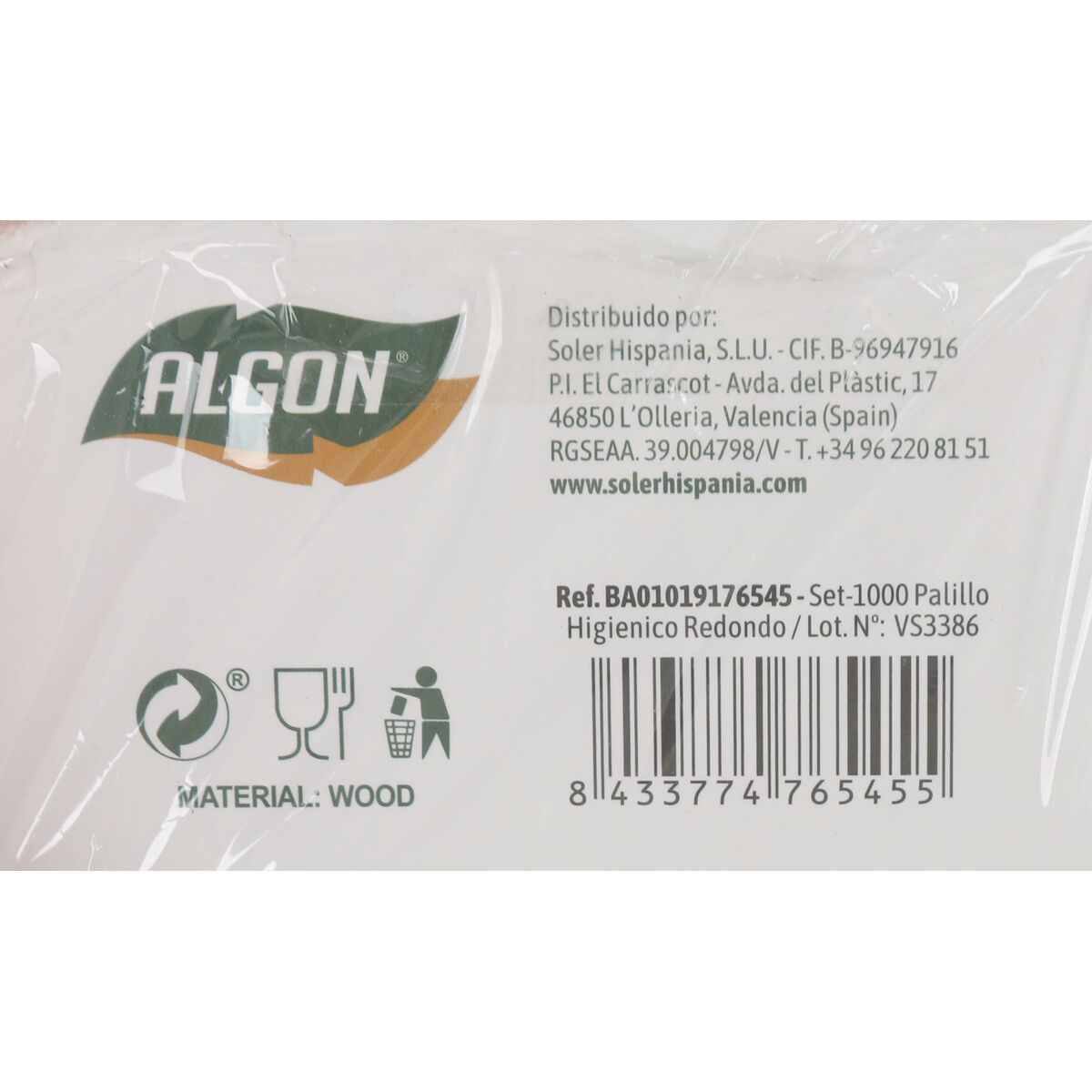 Οδοντογλυφίδες Algon Ξύλο 1000 Τεμάχια (x18) Οδοντογλυφίδες Algon Ξύλο 1000 Τεμάχια (x18)