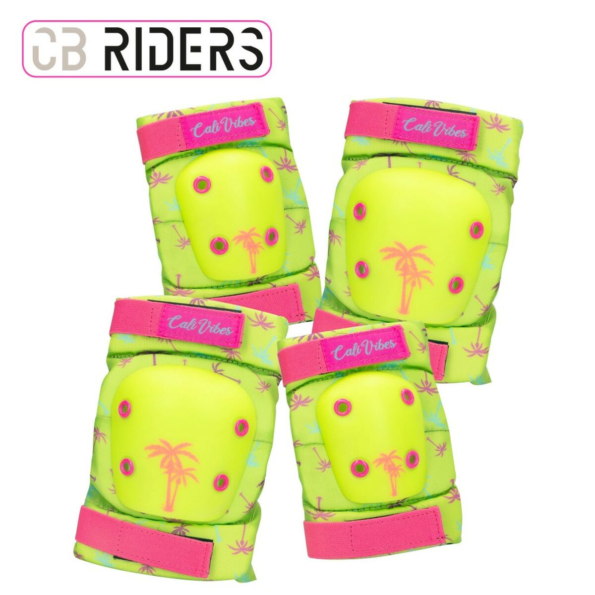 Αθλητικό Σετ Προστασίας Colorbaby Neon Cali Vibes Κίτρινο (4 Μονάδες) Αθλητικό Σετ Προστασίας Colorbaby Neon Cali Vibes Κίτρινο (4 Μονάδες)