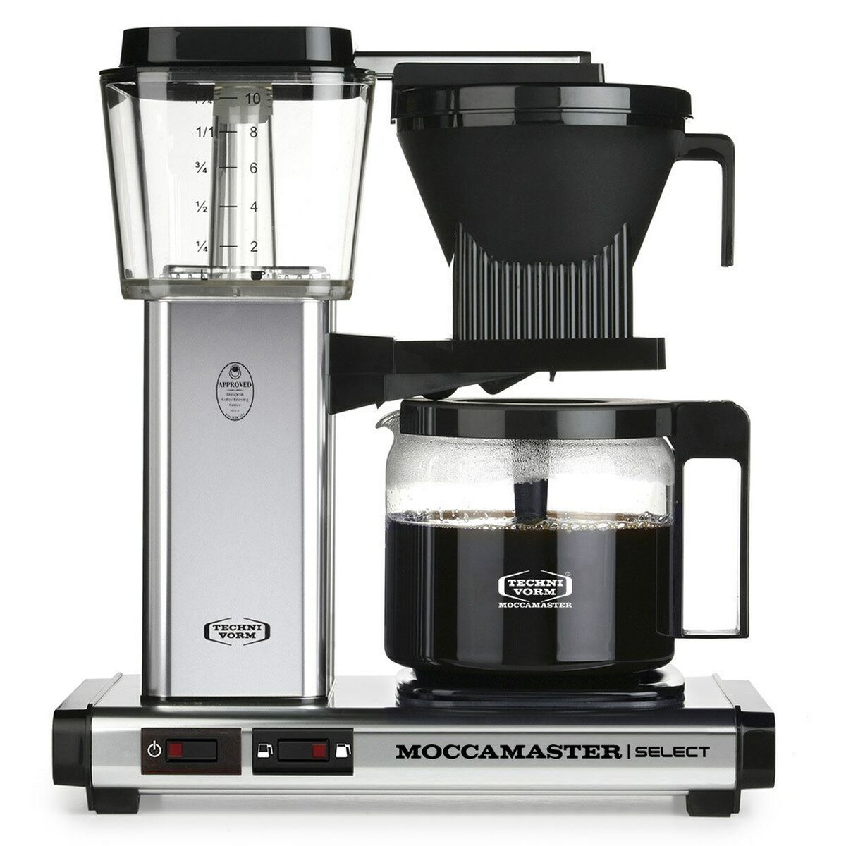 Ηλεκτρική καφετιέρα Moccamaster KBG 1520 W Μαύρο Ασημί 1,25 L Ηλεκτρική καφετιέρα Moccamaster KBG 1520 W Μαύρο Ασημί 1,25 L
