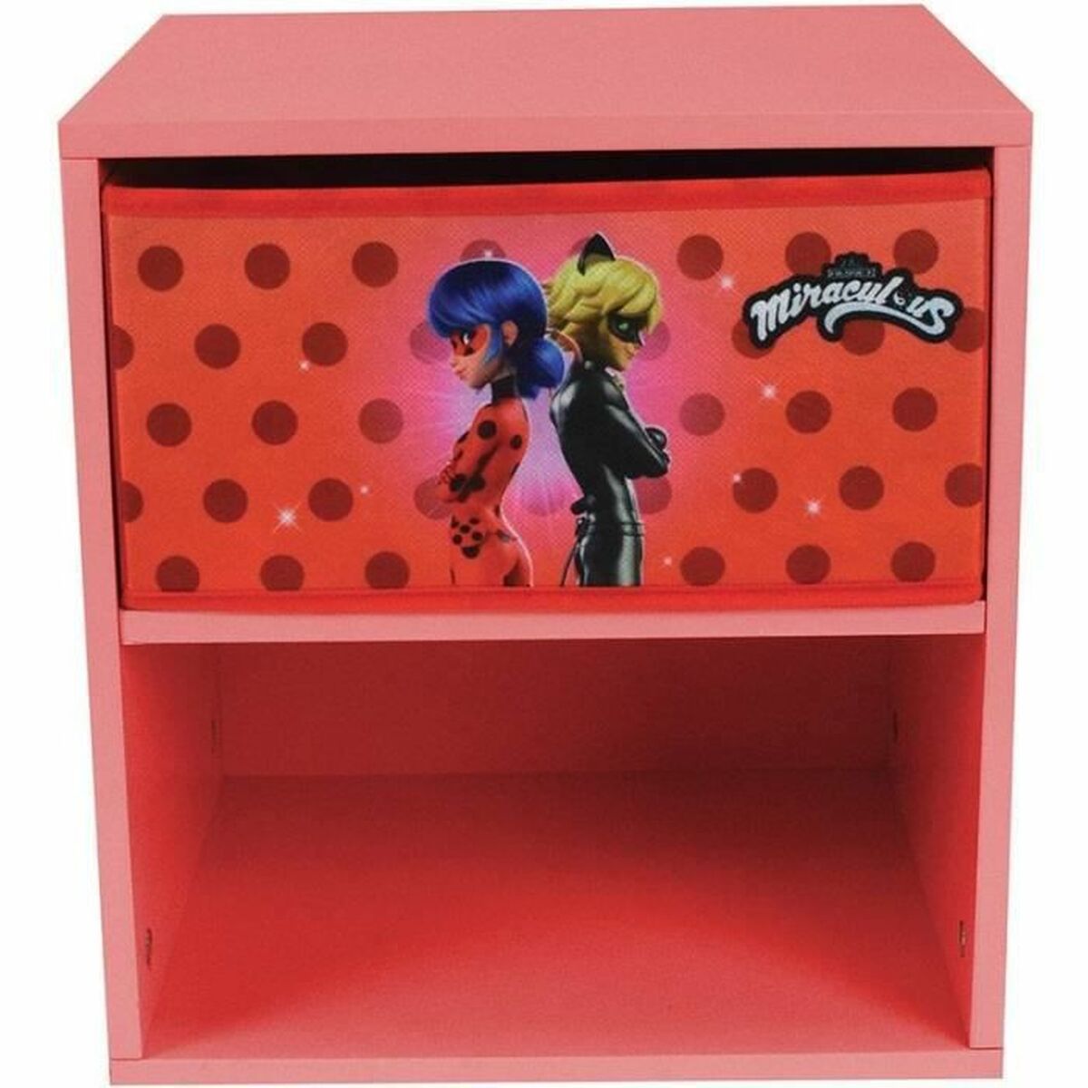 Κομοδίνο Fun House Miraculous Ladybug 36 x 33 x 30 cm (Δωρεάν Μεταφορικά) Κομοδίνο Fun House Miraculous Ladybug 36 x 33 x 30 cm (Δωρεάν Μεταφορικά)