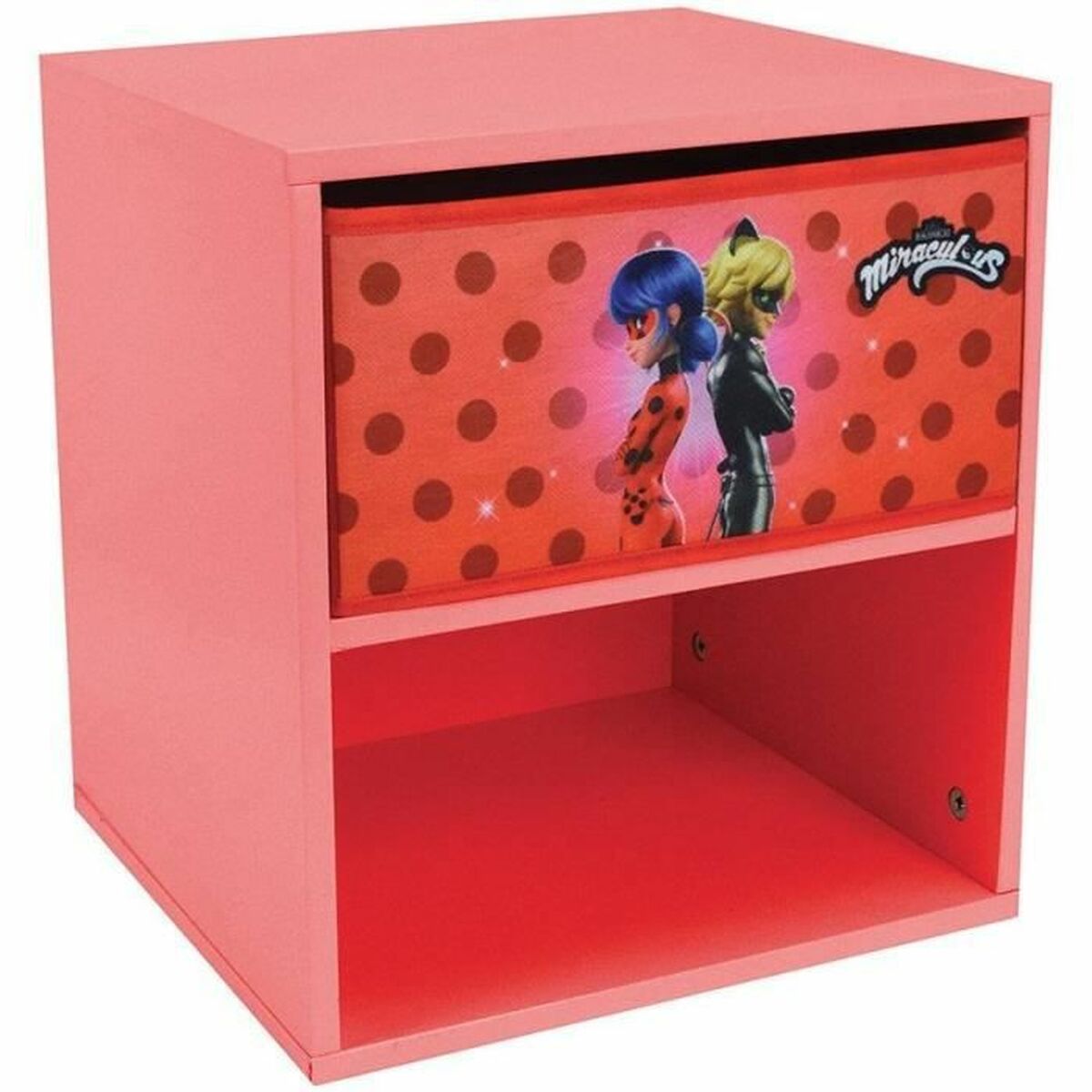 Κομοδίνο Fun House Miraculous Ladybug 36 x 33 x 30 cm (Δωρεάν Μεταφορικά) Κομοδίνο Fun House Miraculous Ladybug 36 x 33 x 30 cm (Δωρεάν Μεταφορικά)