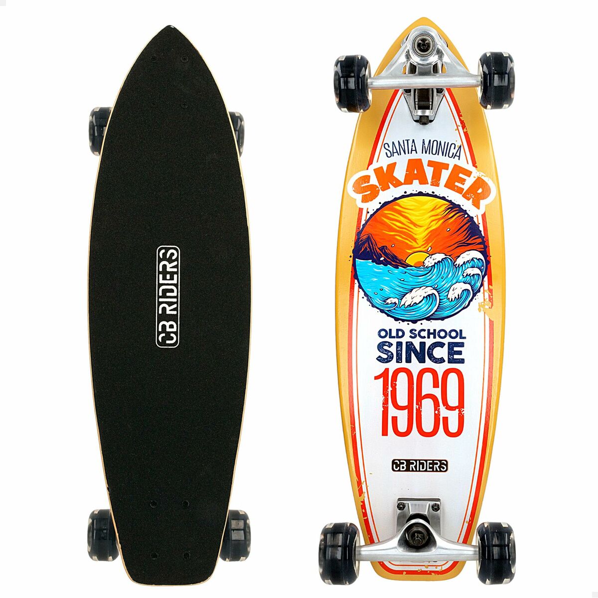 Skateboard Colorbaby Santa Monica Skater Ξύλο 74 x 22 cm Skateboard Colorbaby Santa Monica Skater Ξύλο 74 x 22 cm