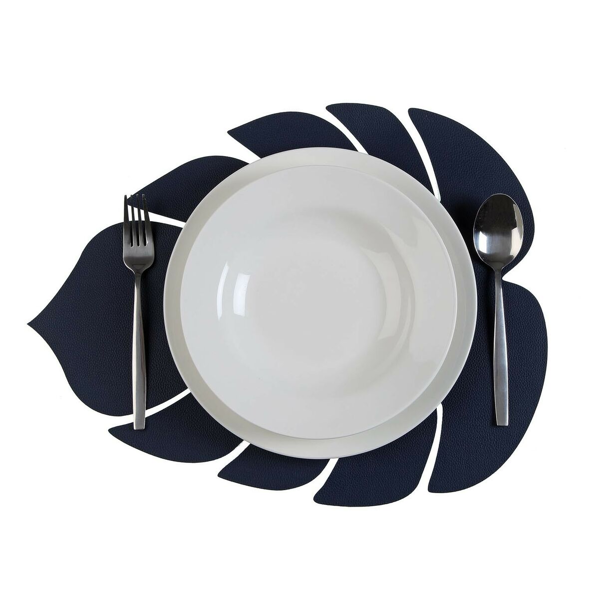 Σουπλά Versa Φύλλο φυτού Μπλε 35 x 44,5 cm Σουπλά Versa Φύλλο φυτού Μπλε 35 x 44,5 cm
