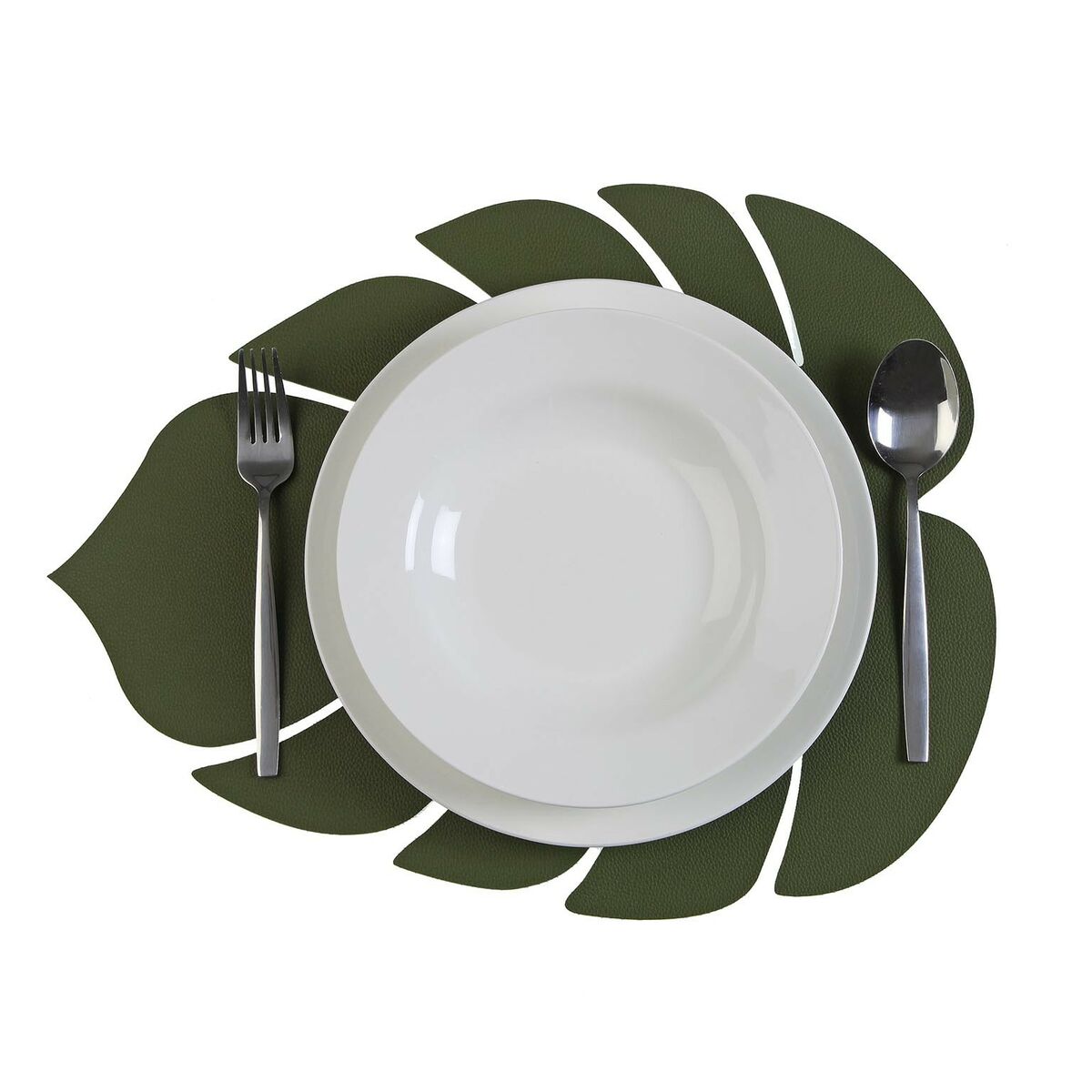 Σουπλά Versa Φύλλο φυτού Πράσινο 35 x 44,5 cm Σουπλά Versa Φύλλο φυτού Πράσινο 35 x 44,5 cm