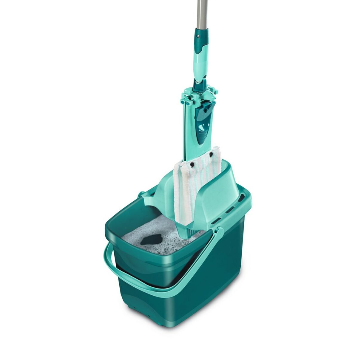 Mop with Bucket Leifheit 55360 Μπλε Τυρκουάζ Mop with Bucket Leifheit 55360 Μπλε Τυρκουάζ