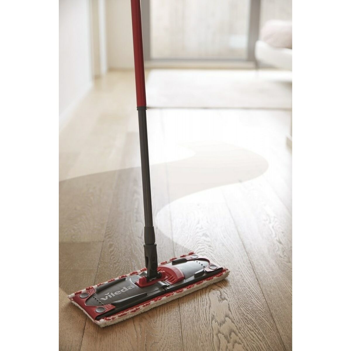 Mop with Bucket Vileda Ultramax Μαύρο Κόκκινο Πλαστική ύλη ίνα Mop with Bucket Vileda Ultramax Μαύρο Κόκκινο Πλαστική ύλη ίνα