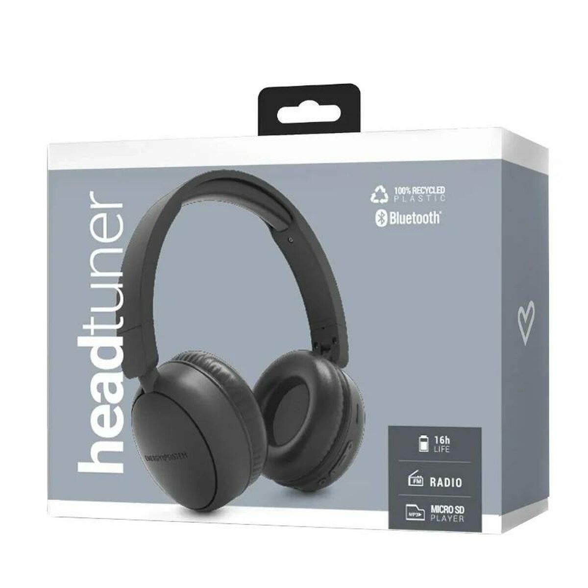 Ακουστικά Bluetooth Energy Sistem 457618 Γραφίτης Ακουστικά Bluetooth Energy Sistem 457618 Γραφίτης
