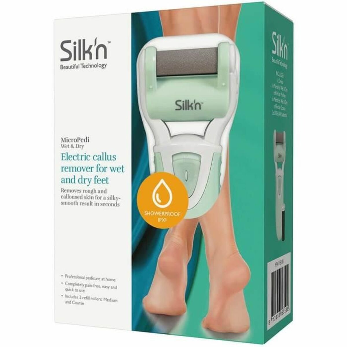 Electric Callus Remover Silk´n MicroPedi Wet & Dry Πράσινο Electric Callus Remover Silk´n MicroPedi Wet & Dry Πράσινο