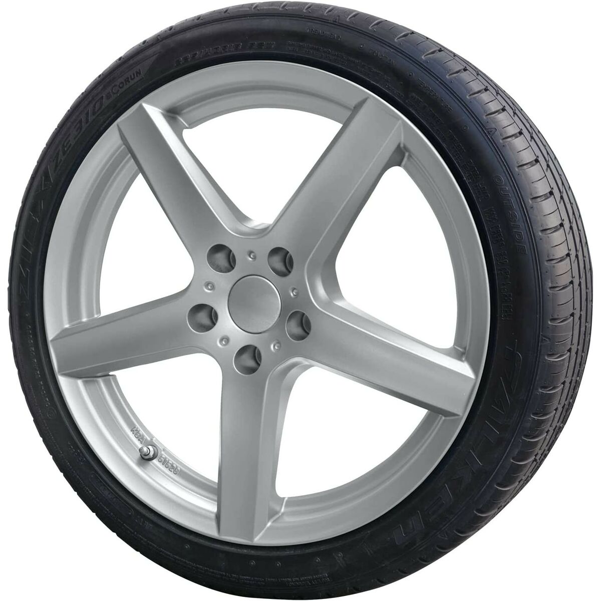 Υγρό καουτσούκ για αυτοκίνητα Foliatec Ασημί Μεταλλικό 400 ml