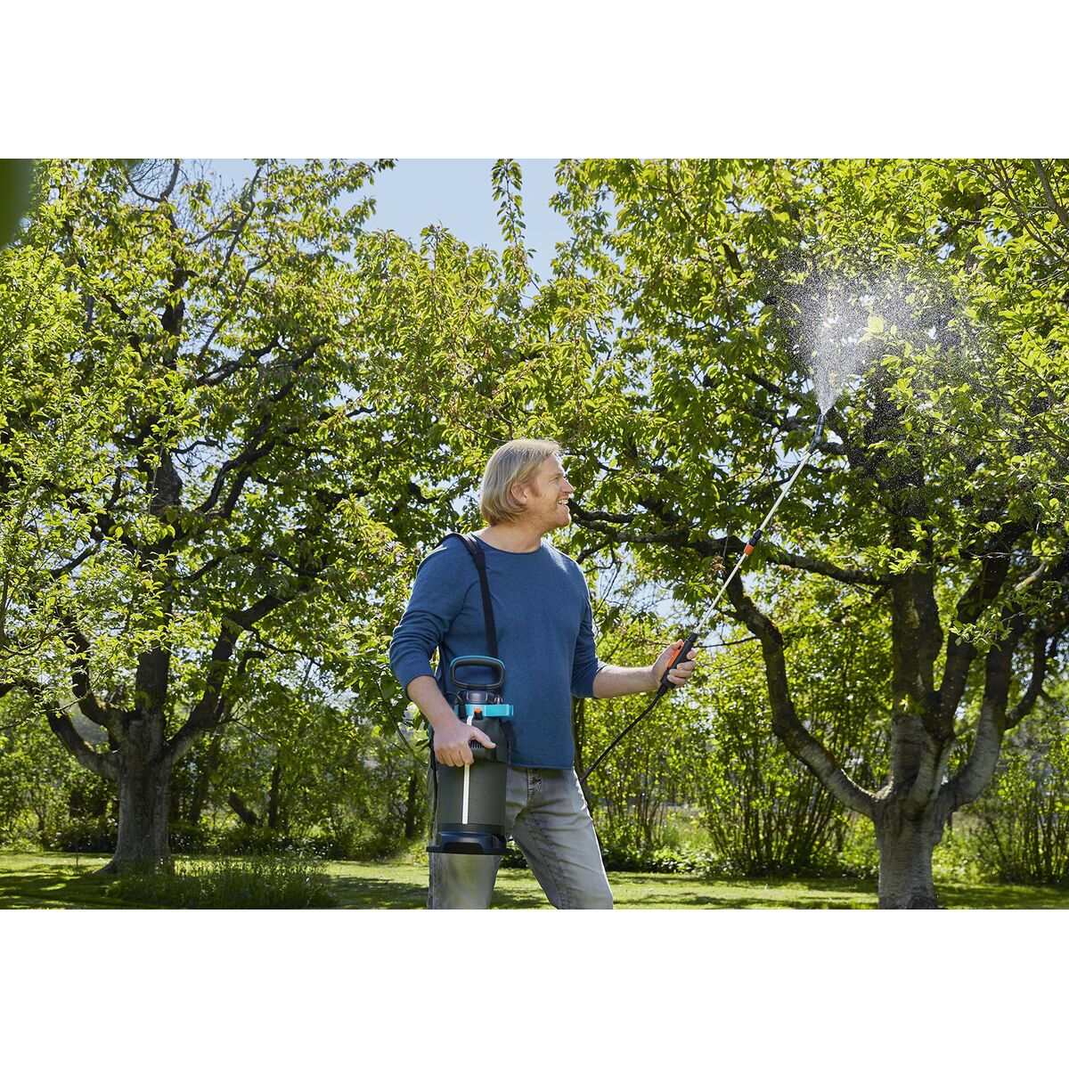 Δοχείο 'Αρδευσης Gardena 11154-20 Τηλεσκοπικό / επέκταση Μαύρο/Γκρι 40-100 cm