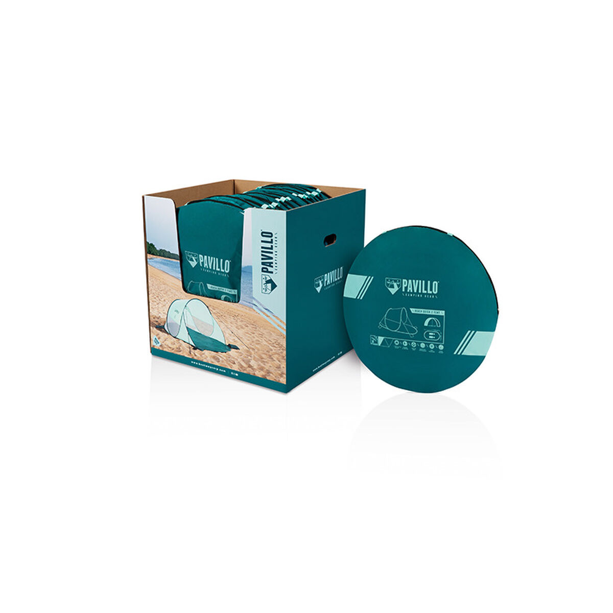 Παρμπρίζ Bestway Πολύχρωμο 200 x 120 x 90 cm πολυεστέρας Παρμπρίζ Bestway Πολύχρωμο 200 x 120 x 90 cm πολυεστέρας