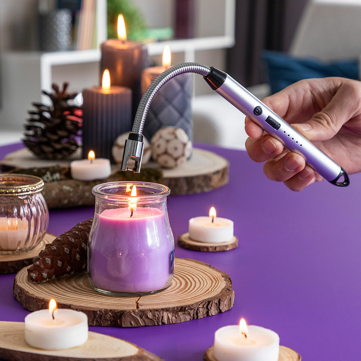 Επαναφορτιζόμενος και Εύκαμπτος Ηλεκτρικός Αναπτήρας Eflecther InnovaGoods