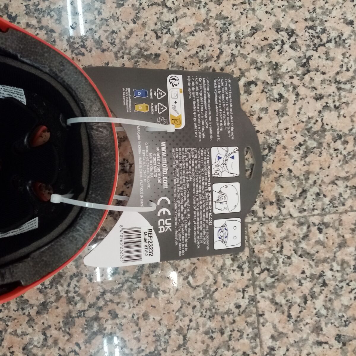 Παιδικό Ποδηλατικό Κράνος Moltó Κόκκινο Πασχαλίτσα 26 x 21 x 16,5 cm Παιδικό Ποδηλατικό Κράνος Moltó Κόκκινο Πασχαλίτσα 26 x 21 x 16,5 cm