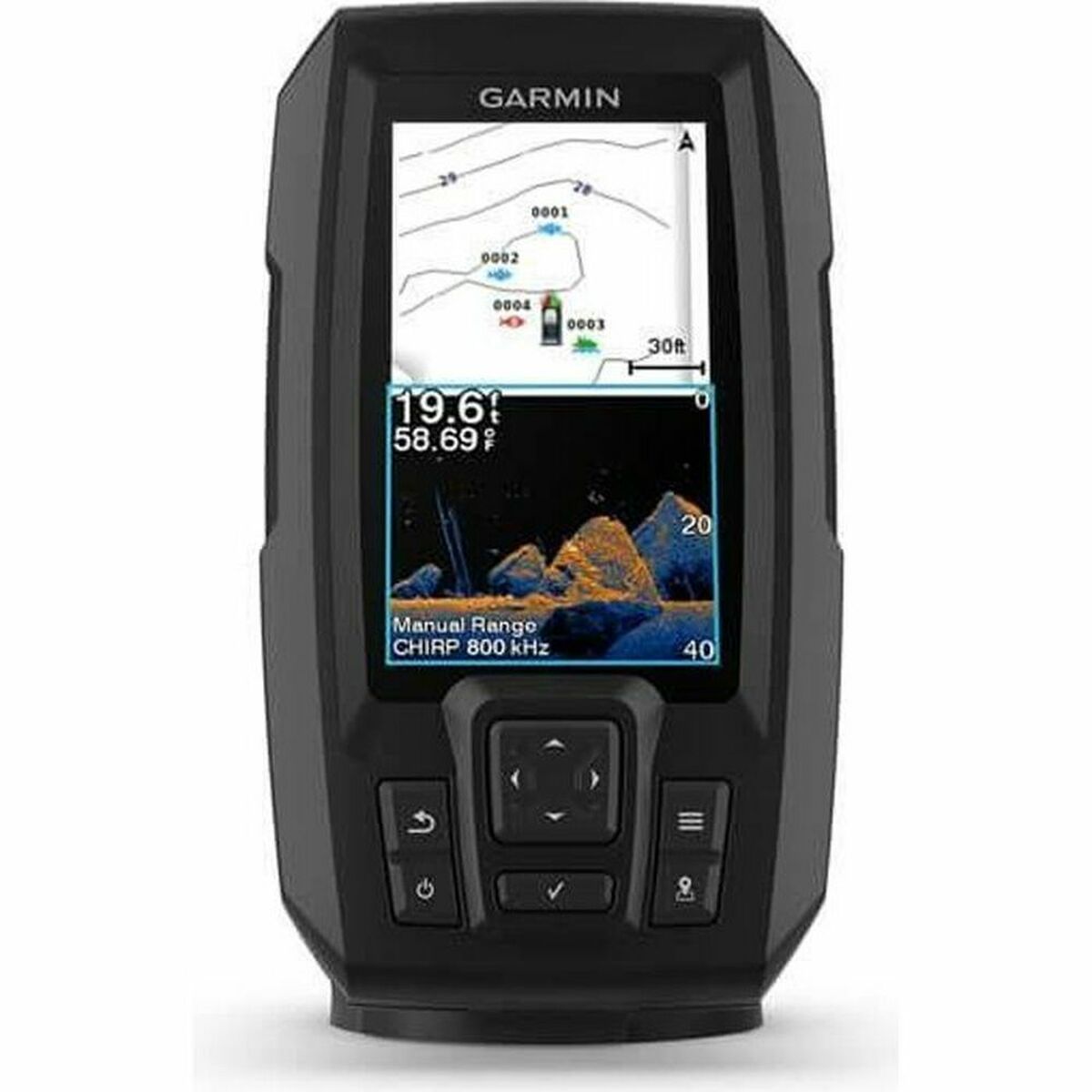 Εντοπιστής ψαριών GARMIN Striker Vivid 4cv GT20-TM 4" (Δωρεάν Μεταφορικά)