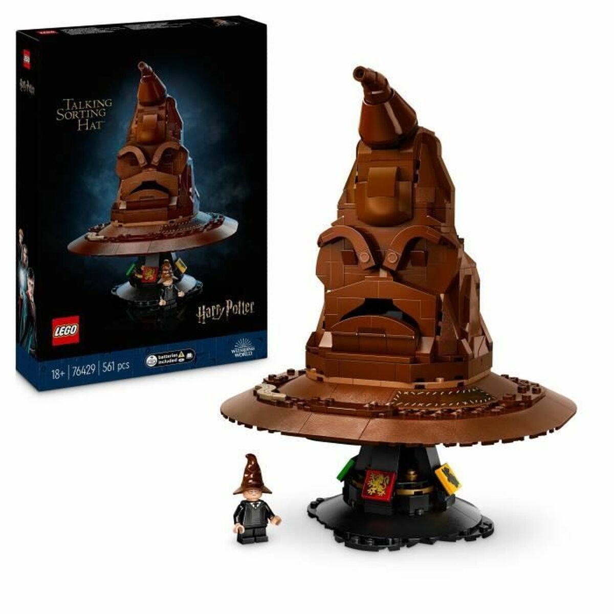 Παιχνίδι Kατασκευή Lego Harry Potter 76429 The Sorting Hat that Talks Πολύχρωμο (Δωρεάν Μεταφορικά)