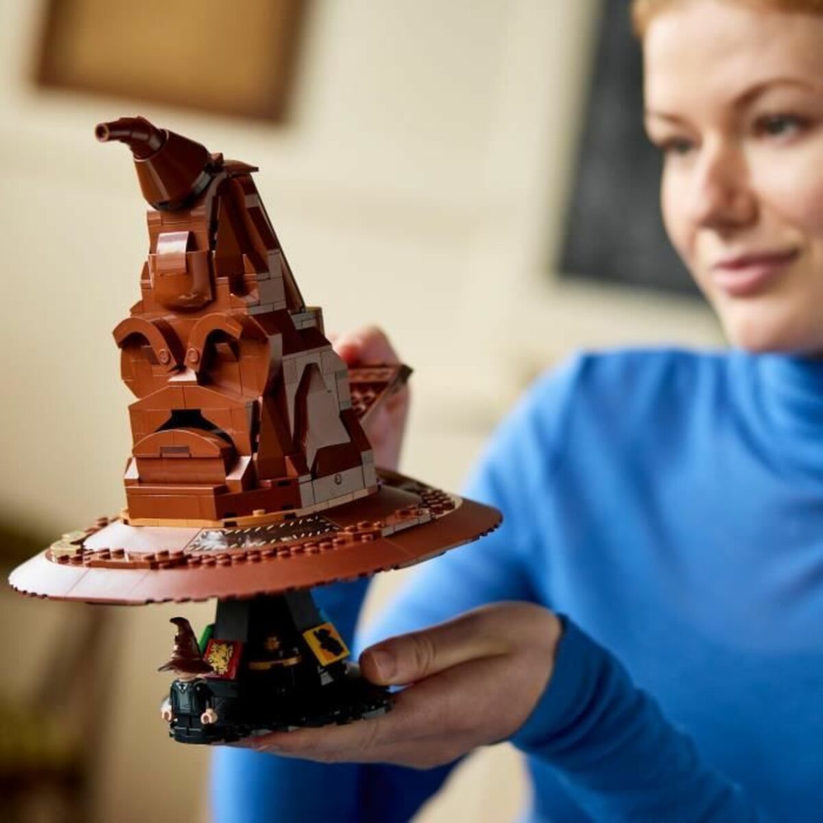 Παιχνίδι Kατασκευή Lego Harry Potter 76429 The Sorting Hat that Talks Πολύχρωμο (Δωρεάν Μεταφορικά)