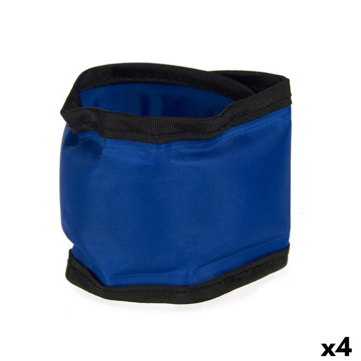 Κολλάρο Σκύλου Μπλε Μαύρο PVC Τζελ 6,3 x 1 x 30 cm Ψυκτικό μέσο (4 Μονάδες)