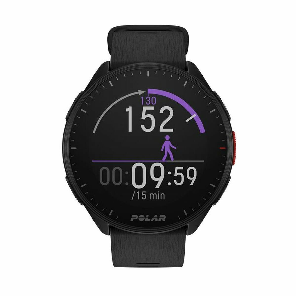 Smart Watch με Βηματόμετρο Polar Μαύρο 1,2 Smart Watch με Βηματόμετρο Polar Μαύρο 1,2