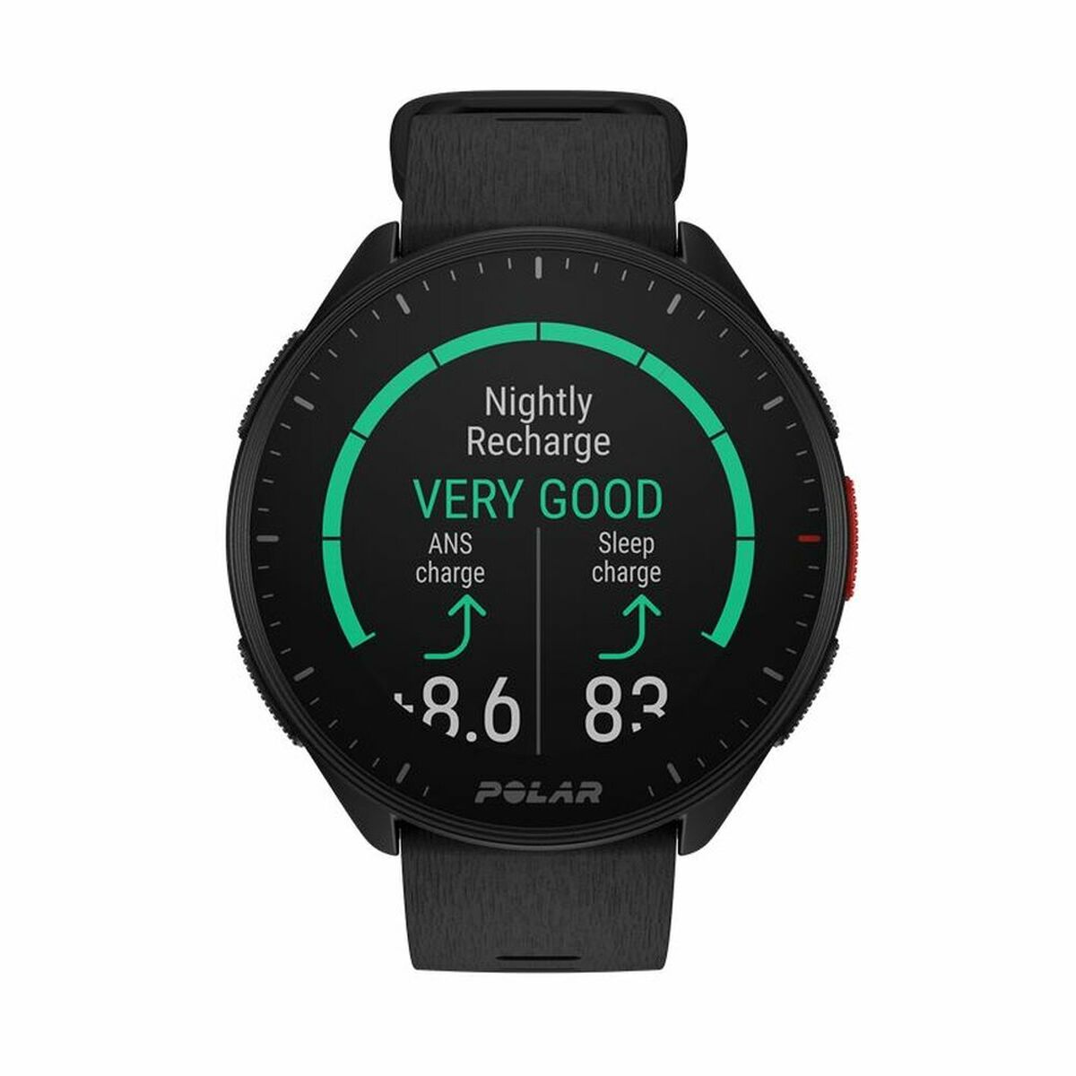 Smart Watch με Βηματόμετρο Polar Μαύρο 1,2 Smart Watch με Βηματόμετρο Polar Μαύρο 1,2