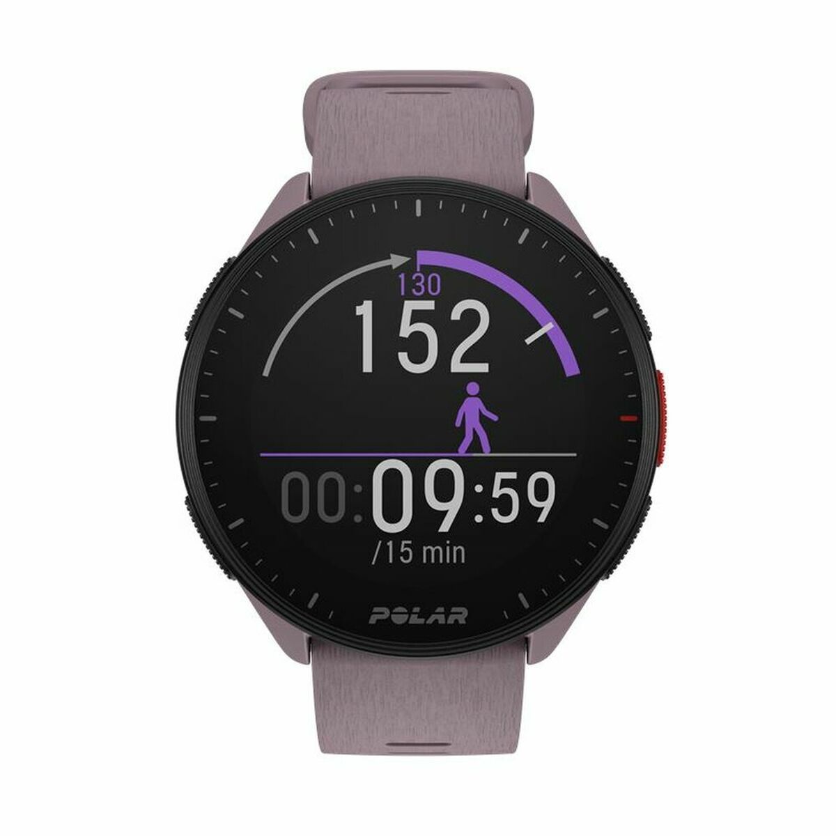 Smart Watch με Βηματόμετρο Running Polar Μωβ 1,2 Smart Watch με Βηματόμετρο Running Polar Μωβ 1,2