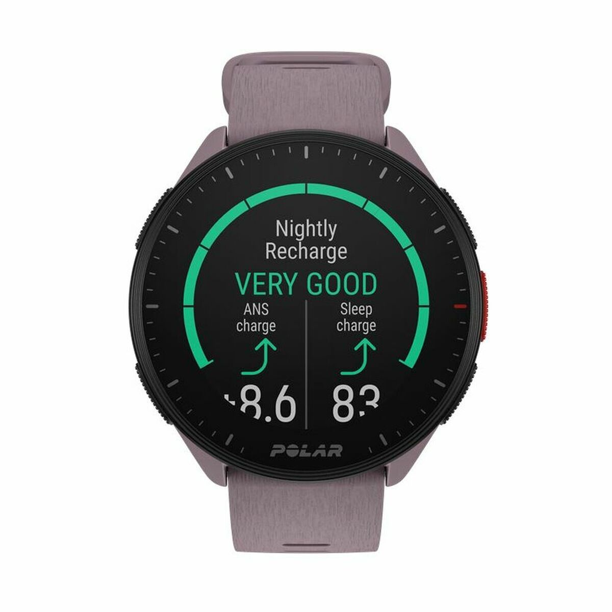 Smart Watch με Βηματόμετρο Running Polar Μωβ 1,2 Smart Watch με Βηματόμετρο Running Polar Μωβ 1,2