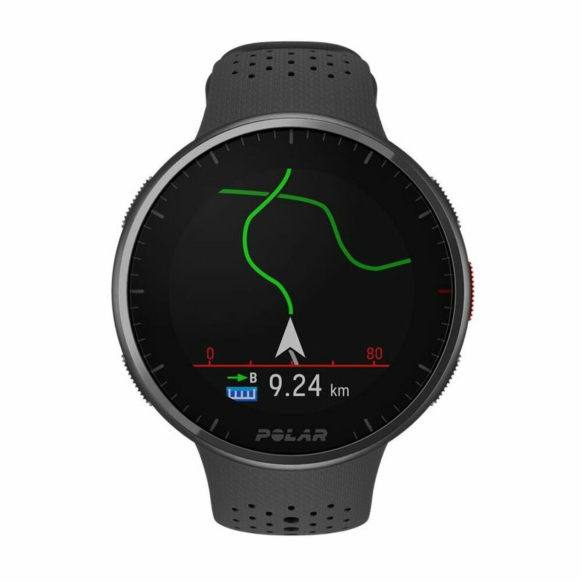 Smartwatch Polar Μαύρο 1,2