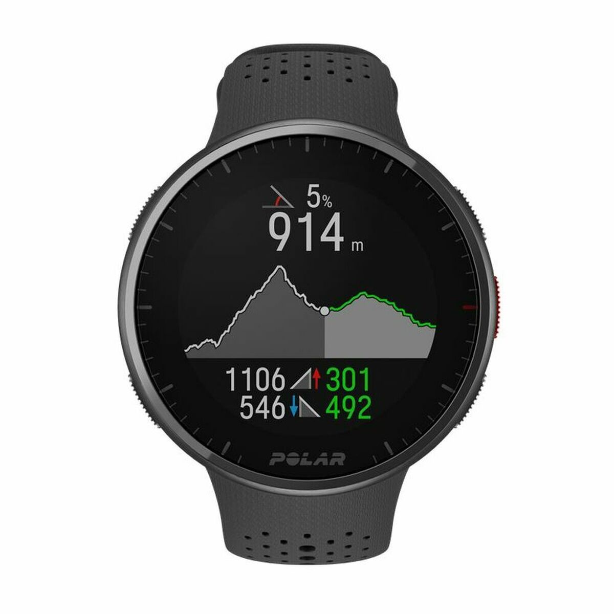 Smartwatch Polar Μαύρο 1,2