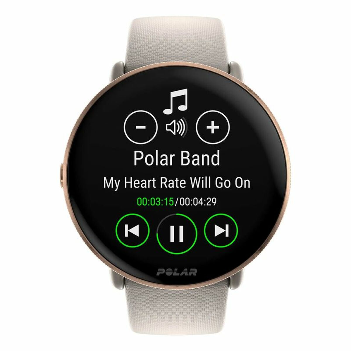 Smartwatch Polar IGNITE 3 Ασημί 1,28