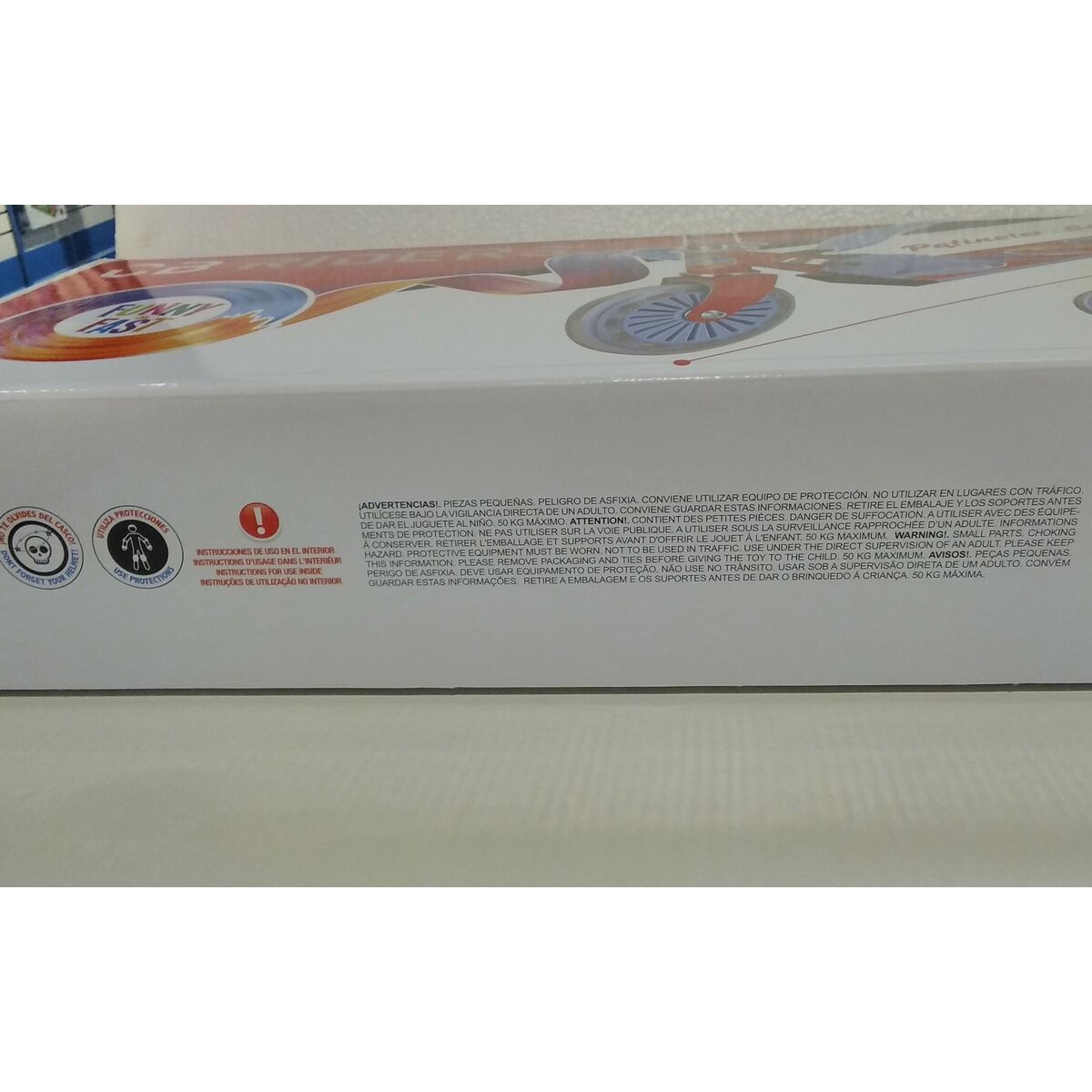 Scooter Colorbaby Κόκκινο Αλουμίνιο Σύντομη λαβή (77 cm)