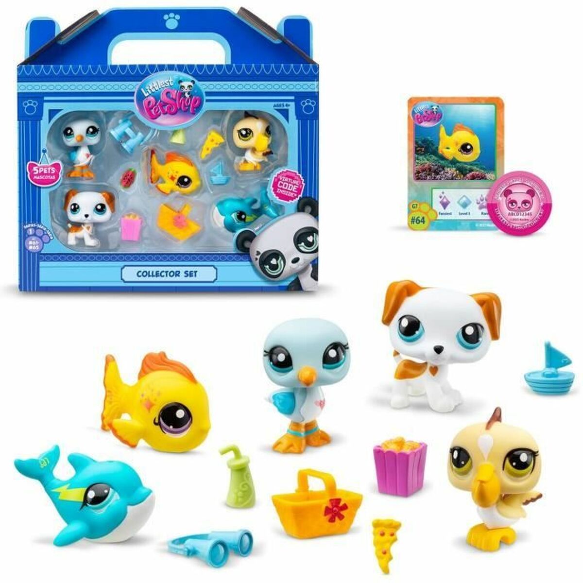 Αριθμοί που έχουν οριστεί Bandai Littlest Pet Shop Πλαστική ύλη (Δωρεάν Μεταφορικά)
