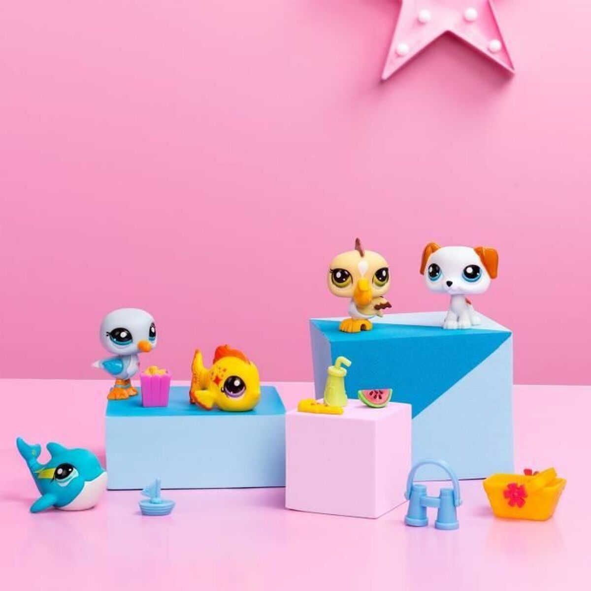 Αριθμοί που έχουν οριστεί Bandai Littlest Pet Shop Πλαστική ύλη (Δωρεάν Μεταφορικά)